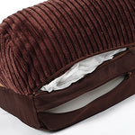 Dogs Pets Bed Sofa Cushion Lounge Sofa Oxford Cloth Pet Mats & Pads Solid Colored Warm washable Cartoon Brown