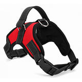 Cat Dog Harness Padded Adjustable / Retractable Solid Textile Red Camouflage Color Leopard