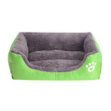 Cat Dog Mattress Pad Bed Bed Blankets Fabric Cotton Pet Mats & Pads Solid Colored Waterproof Cute Black Dot Leopard