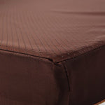 Dogs Pets Bed Sofa Cushion Lounge Sofa Oxford Cloth Pet Mats & Pads Solid Colored Warm washable Cartoon Brown