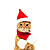 cat christmas hat with muffler, pet dog santa hat and scarf christmas costume for puppy kitten cats and dogs