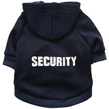 Dogs Sweatshirt Dog Clothes Black Light Blue Yellow Costume Dalmatian Corgi Beagle Fabric Fleece Slogan Casual / Daily Sports XS S M L