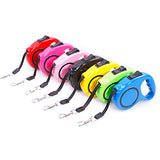 Dogs Leash Retractable Casual / Daily Safety Solid Colored Plastic Nylon Green Blue Pink
