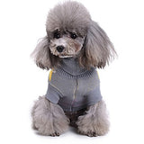 Dogs Sweater Winter Dog Clothes Black Gray Costume Corgi Beagle Shiba Inu Acrylic Fibers Love Casual / Daily XS S M L XL XXL