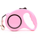 Cat Dog Leash Adjustable / Retractable Automatic Flower Plastic Green Blue Pink