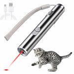 Laser Toy Interactive Toy Dog Cat Pet Toy 1pc Pet Friendly Focus Toy Sparkling Aluminum Gift