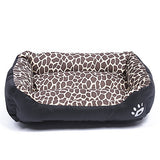 Multi Color Polyester Cute Box Shape Pet Bed for Dogs Cats 58*45*14 cm / 23*18*6 inch