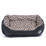 Cat Dog Mattress Pad Bed Bed Blankets Fabric Cotton Pet Mats & Pads Solid Colored Waterproof Cute Black Dot Leopard