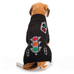 Dogs Sweater Winter Dog Clothes Black Costume Corgi Beagle Shiba Inu Acrylic Fibers Geometic Casual / Daily XS S M L XL XXL
