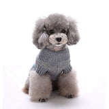 Dogs Sweater Winter Dog Clothes Black Gray Costume Corgi Beagle Shiba Inu Acrylic Fibers Love Casual / Daily XS S M L XL XXL
