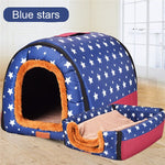 Print Stars Kennel Mat For Pet Puppy Top Quality Foldable