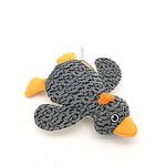 Chew Toy Squeaking Toy Teeth Cleaning Toy Dog Pet Toy Animals Embroidery Duck Polyester Plush Fabric Cotton Gift