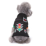 Dogs Sweater Winter Dog Clothes Black Costume Corgi Beagle Shiba Inu Acrylic Fibers Geometic Casual / Daily XS S M L XL XXL