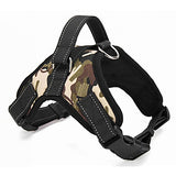 Cat Dog Harness Padded Adjustable / Retractable Solid Textile Red Camouflage Color Leopard