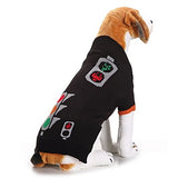 Dogs Sweater Winter Dog Clothes Black Costume Corgi Beagle Shiba Inu Acrylic Fibers Geometic Casual / Daily XS S M L XL XXL