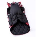 Dog Coat Vest Winter Dog Clothes Brown Green Red