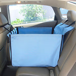 Dog Clothes Car Seat Cover Solid Colored Beige / Blue Cat / Dog