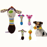 ANSINPARK pet dog chew toys plush dog toys cute  animals will dog cat puppy toy toot squirrel dog chew squeak P999