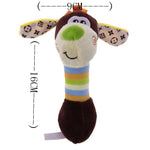 ANSINPARK pet dog chew toys plush dog toys cute  animals will dog cat puppy toy toot squirrel dog chew squeak P999