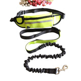 Pet dog stretch belt running traction rope set free dog rope traction rope collar pet accessories puppy dog leash traction belt