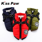 Waterproof Warm Winter Dog Clothes Samll Dog Jacket Harness Vest Puppy Pet Dog Down Coat Yorkies Chihuahua Clothing Outfit 2019