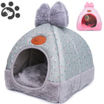 Dog Cat Beds for Small Medium Pet, Cat Bed Dogs Beds Nest House for Dog Sofa Warming Dogs House Winter Kennel for Puppy BD0153