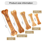New Pet Dog Toy Supplies Chews Toys Leather Cowhide Bone Molar Teeth Clean Stick Food Treats Dogs Bones for Puppy Accessories 35