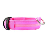 Pet Led Light Collar Anti-Lost Dog Collar Set Luminous Dog Ring Wire Mesh Collar Led Supplies Pet Supplies