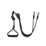 2/3/4 Way Couplers Pet Walking Leash Braided Nylon Elastic Pet Dog Collar Belt Rope Double Head Adjustable Training Lead Harness
