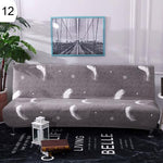 Feather Flamingo Stretch Armless Sofa Cover Couch Slipcover Furniture Protector