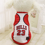 New Dog Summer Vest Basketball Teams puppy T-Shirt Spring Small Middle Large Dogs Clothes XS to 6XL Pet Products Clothing