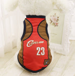 New Dog Summer Vest Basketball Teams puppy T-Shirt Spring Small Middle Large Dogs Clothes XS to 6XL Pet Products Clothing