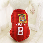 New Dog Summer Vest Basketball Teams puppy T-Shirt Spring Small Middle Large Dogs Clothes XS to 6XL Pet Products Clothing
