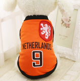 New Dog Summer Vest Basketball Teams puppy T-Shirt Spring Small Middle Large Dogs Clothes XS to 6XL Pet Products Clothing
