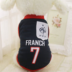 New Dog Summer Vest Basketball Teams puppy T-Shirt Spring Small Middle Large Dogs Clothes XS to 6XL Pet Products Clothing