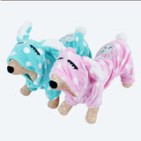 Hooded Coat Clothing for Dogs Fleece Cat Puppy Easter Bunny Pet Dog Costume Clothes Warm Rabbit Dressing Up Outfit
