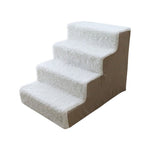 3/4 Steps Ladder Pet Dog Stairs Small Dog House For Puppy Cat Pet Stairs Anti-slip Removable Dogs Bed лестница для собак