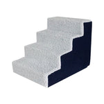 3/4 Steps Ladder Pet Dog Stairs Small Dog House For Puppy Cat Pet Stairs Anti-slip Removable Dogs Bed лестница для собак