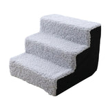 3/4 Steps Ladder Pet Dog Stairs Small Dog House For Puppy Cat Pet Stairs Anti-slip Removable Dogs Bed лестница для собак