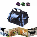 Small Pet Carrier for Dogs Cats Travel Bag Folding Carrier Cage Collapsible Crate Tote Handbag Potable Tools