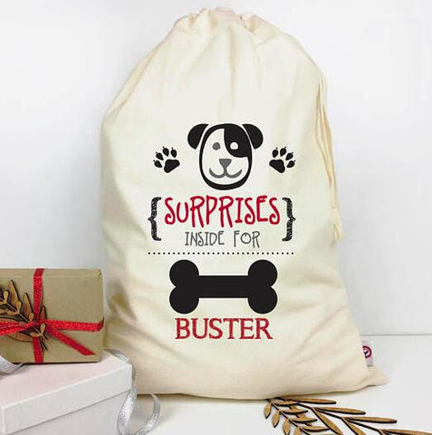 personalized puppy pet Easter Bunny Sacks kids storage Canvas gift toy bags birthday cotton drawstring storage pack