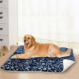 1* Pet Washable Mat Blanket Large Dog Bed Cushion Mattress Kennel Crate Mat 2019  Durable For Long Time Using