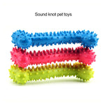 New Rubber Dog Toy with Thorn Bone Rubber Molar Teeth Pet Toy Dog bite Resistant Molar Training Drop Ship