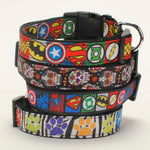 Thicken Soft Collapsible Nylon Puppy Necklaces Cartoon Star War  Grosgrain Ribbon The Avengers Dog Cat Choker Pet Collars