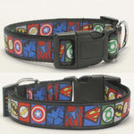 Thicken Soft Collapsible Nylon Puppy Necklaces Cartoon Star War  Grosgrain Ribbon The Avengers Dog Cat Choker Pet Collars