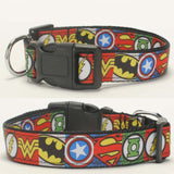 Thicken Soft Collapsible Nylon Puppy Necklaces Cartoon Star War  Grosgrain Ribbon The Avengers Dog Cat Choker Pet Collars