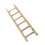 Bird Toys Wooden Ladders Rocking Scratcher Perch Climbing 3/4/5/6/7/8 Stairs Hamsters Bird Cage Parrot Pet Toys Supplies #0929