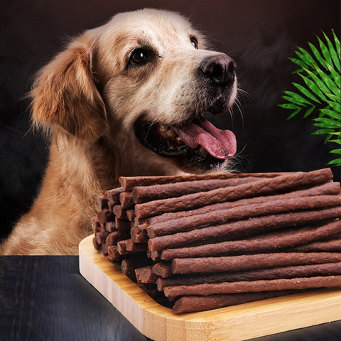 Pet Snack Beef Stick Dog Treats Good Quality Natural Beef with Vitamins Healthy Pet Food Training Rewards Yummy Chew Gum Snacks