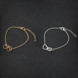 Paw and Heart Bracelet Dog Cat Paw Claw Bracelet For Women Men Fashion Simple Bracelet For Animal Lovers Pet owner