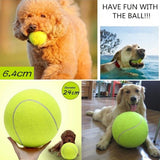 Diameter 24cm Dog Tennis Ball Giant Pet Toys for Dog Chewing Toy Signature Mega Jumbo Kids Toy Ball For Dog Training Supplies
